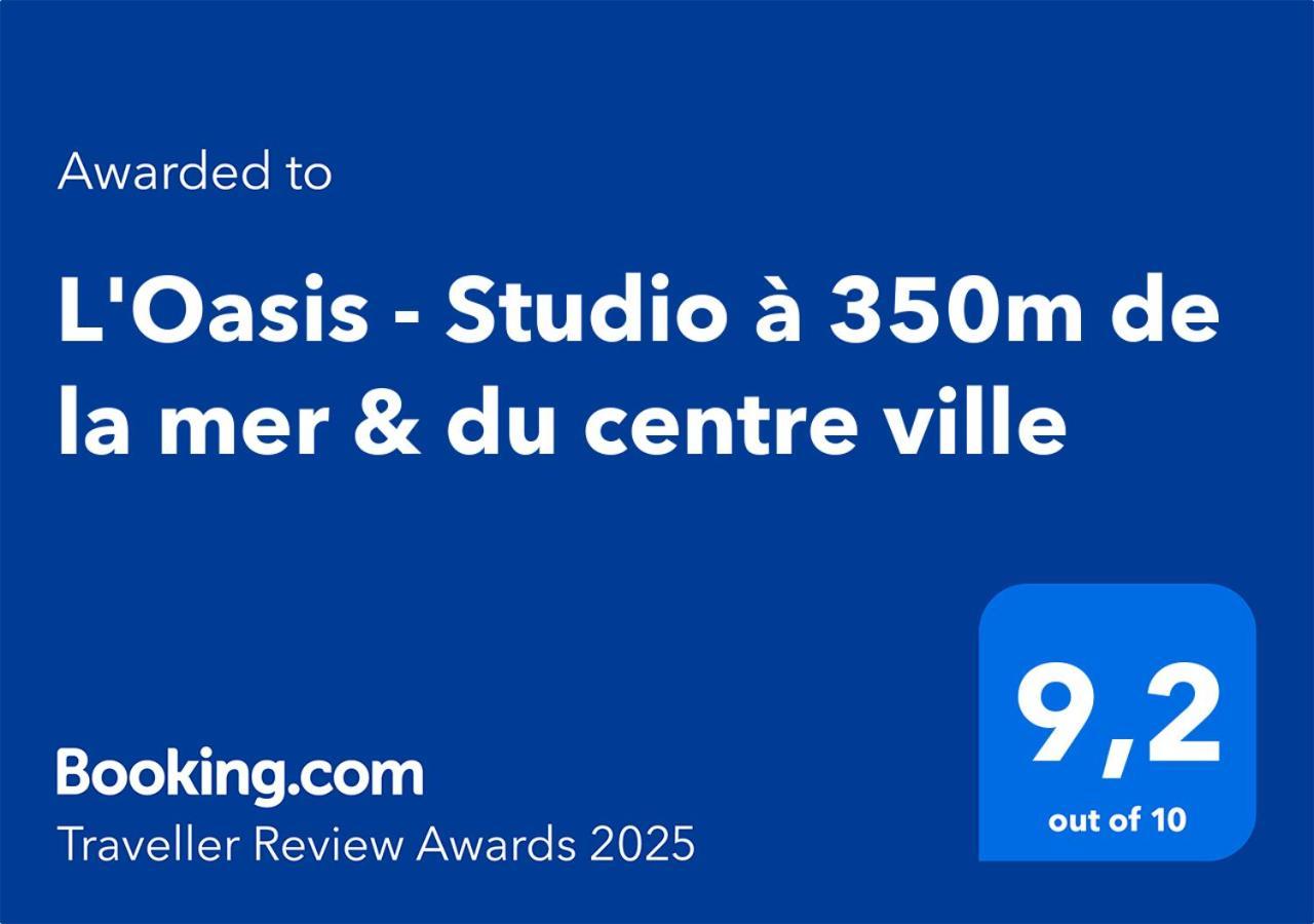 L'Oasis - Studio A 350M De La Mer & Du Centre Ville Сен-Назер Екстер'єр фото